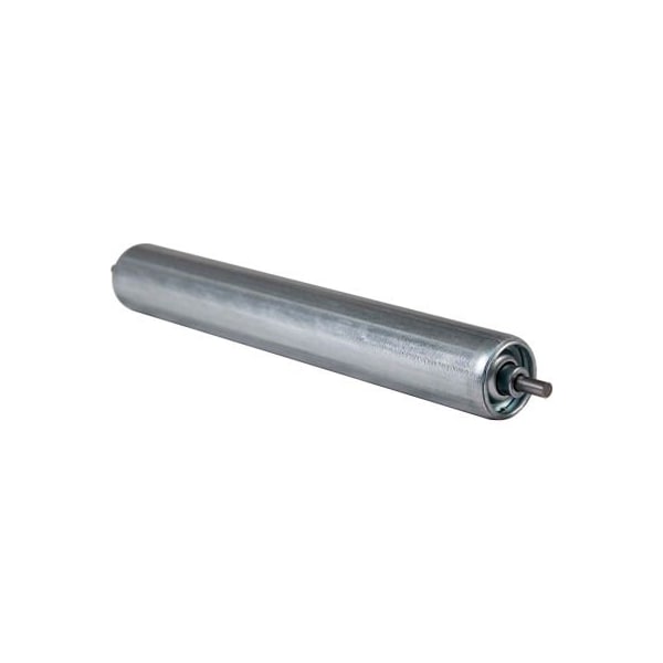 Omni Metalcraft 1-3/8" Dia. x 18 Ga. Galvanized Roller for 25" O.A.W. Omni Conveyors 25904-25-O - main